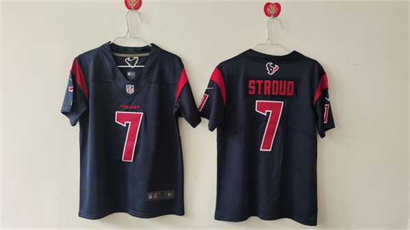 Women's Houston Texans #7 C.J. Stroud Navy Vapor Untouchable Limited Stitched Jersey,We sell and wholesale Women's Houston Texans #7 C.J. Stroud Navy Vapor Untouchable Limited Stitched Jersey on line form chian!